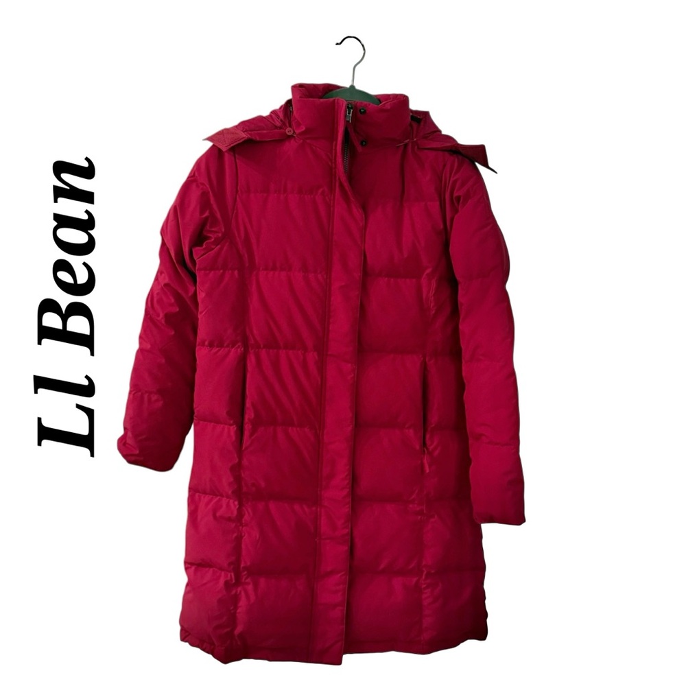 L.L. Bean Mauve Puffer Coat Size XS